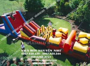 Nhà Hơi - Nhà phao Thể Thao Liên Hoàn Vượt Địa Hình TT-064